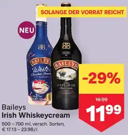 MPreis Baileys Irish Whiskeycream Angebot