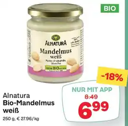 MPreis Alnatura Bio-Mandelmus weiß Angebot