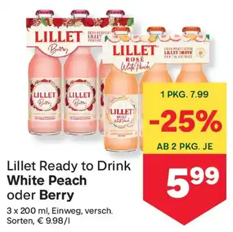 MPreis Lillet Ready to Drink White Peach oder Berry Angebot