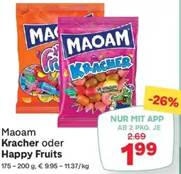 MPreis Maoam Kracher oder Happy Fruits Angebot