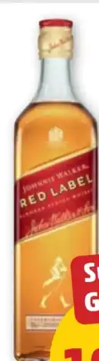 PENNY Johnnie Walker Red Label Blended Scotch Whisky Angebot