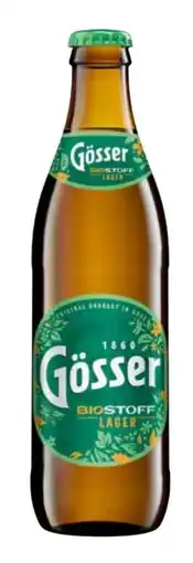 Transgourmet Gösser Biostoff Lager Bier Angebot