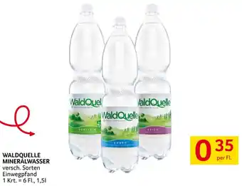 Transgourmet Waldquelle Mineralwasser Angebot
