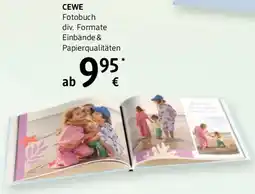 dm Cewe fotobuch div. Formate Einbände & Papierqualitäten Angebot