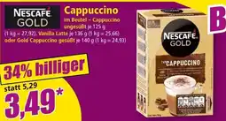 Norma Nescafe gold cappuccino Angebot