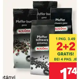 MPreis Kotányi Pfeffer versch. Sorten MPREIS Angebot