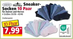 Norma Ronley Sneaker-Socken 10 Paar Angebot