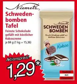 Norma Schwedenbomben Tafel Angebot
