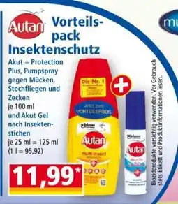 Norma Autan Vorteilspack Insektenschutz Angebot