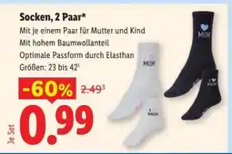 Lidl Socken, 2 Paar Angebot