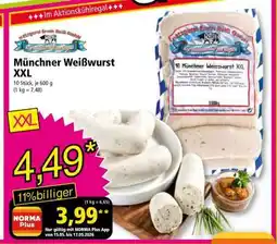 Norma Münchner Weißwurst XXL Angebot