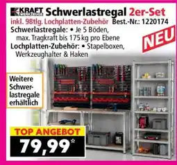 Norma KRAFT WERKZEUGE Schwerlastregal 2er-Set Angebot