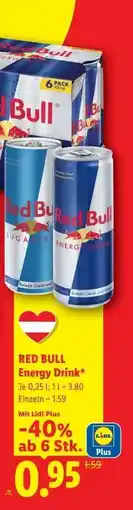Lidl Red Bull Angebot