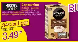 Norma Nescafé Gold Cappuccino Angebot