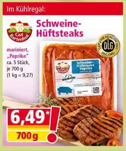 Norma Schweine- Hüftsteaks Angebot