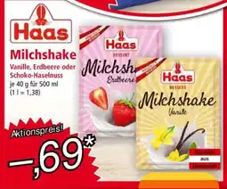 Norma Haas Milchshake Angebot