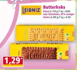 Norma Leibniz Butterkeks Angebot