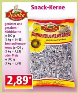 Norma Ivanka Delikatessen Sonnenblumenkerne Angebot