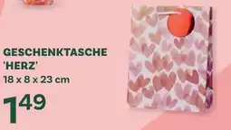 Bellaflora Geschenktasche herz Angebot