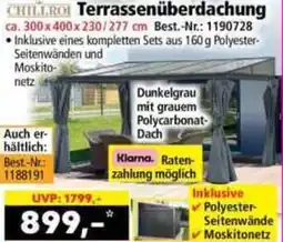 Norma Chillrol terrassenüberdachung Angebot