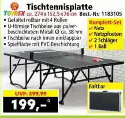 Norma Tischtennisplatte Angebot
