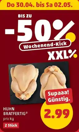 PENNY Huhn bratfertig Angebot