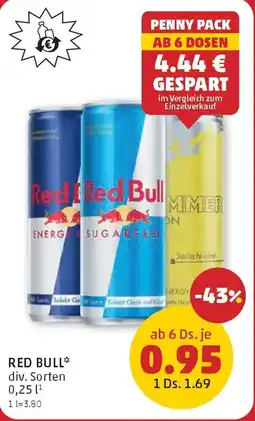 PENNY Red bull Angebot