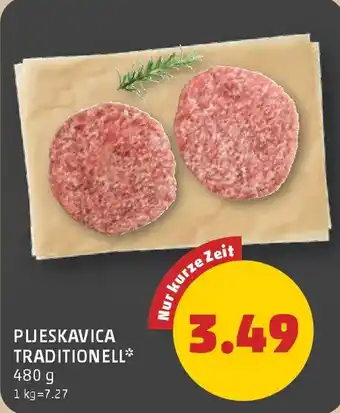 PENNY Pljeskavica traditionell Angebot