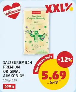 PENNY Salzburgmilch premium original almkönig Angebot