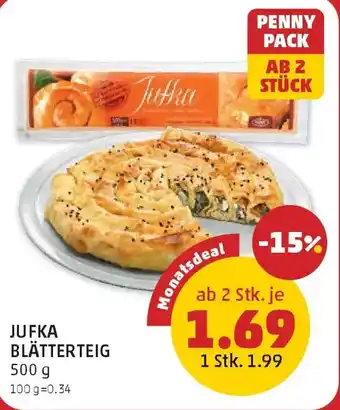 PENNY Jufka blätterteig Angebot