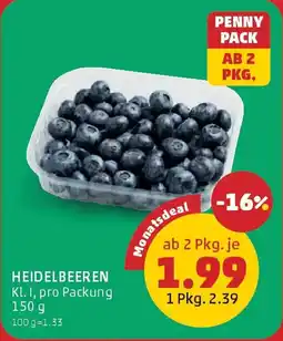 PENNY Heidelbeeren Angebot