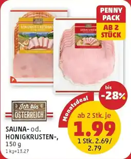 PENNY Sauna-od. honigkrusten Angebot