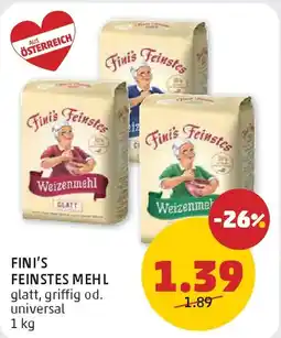 PENNY Fini's feinstes mehl Angebot