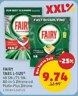 PENNY Fairy tabs l-size Angebot