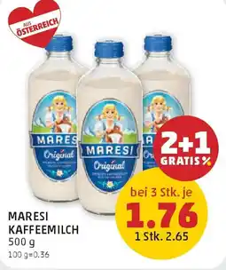 PENNY Maresi kaffeemilch Angebot
