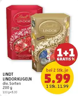 PENNY Lindt lindorkugeln Angebot
