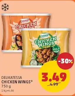 PENNY Delikatessa chicken wings Angebot