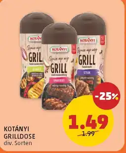 PENNY Kotányi grilldose Angebot