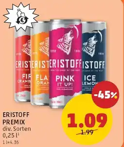 PENNY Eristoff premix Angebot