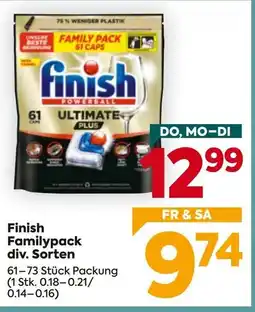 Billa Finish familypack Angebot