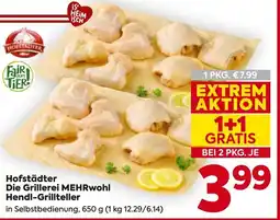 Billa Hofstädter die grillerei mehrwohl hendl-grillteller Angebot