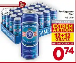 Billa Puntigamer bier Angebot