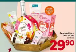 Billa Geschenkkorb muttertag Angebot
