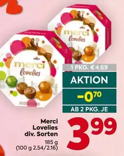 Billa Merci Lovelies Angebot