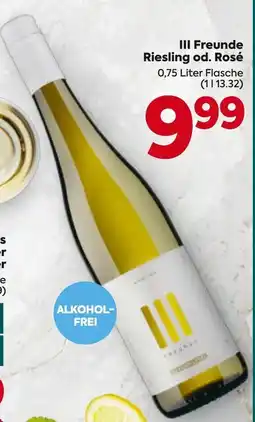 Billa III Freunde Riesling od. Rosé Angebot