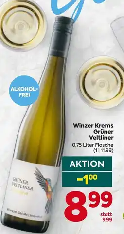 Billa Winzer krems grüner veltliner Angebot