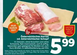 Billa Österreichisches karree od. österreichischer schopf Angebot