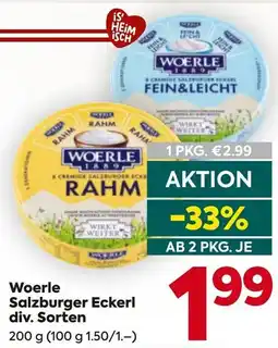 Billa Woerle salzburger eckerl Angebot