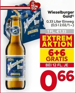 Billa Wieselburger Gold¹ Angebot
