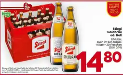 Billa Stiegl goldbräu od. hell Angebot